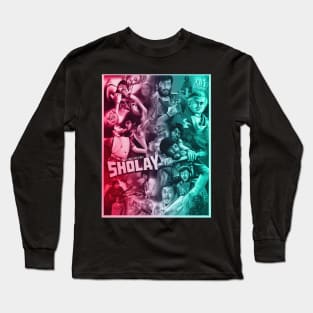 Sholay colour shades Long Sleeve T-Shirt